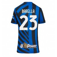 Inter Milan Nicolo Barella #23 Hjemmedrakt Dame 2024-25 Kortermet